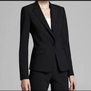 Theory Gabe B single breasted Blazer Size 8 black